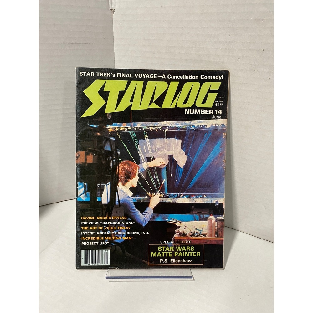 Starlog Magazine Number 14 June 1978 Star Wars Star Trek Sci-Fi Special Effects
